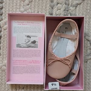 ABT Spotlights Pink Ballet Flats Dance Girls Kids Size 9.5
